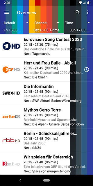 Vielseitige Auswahl an Themes